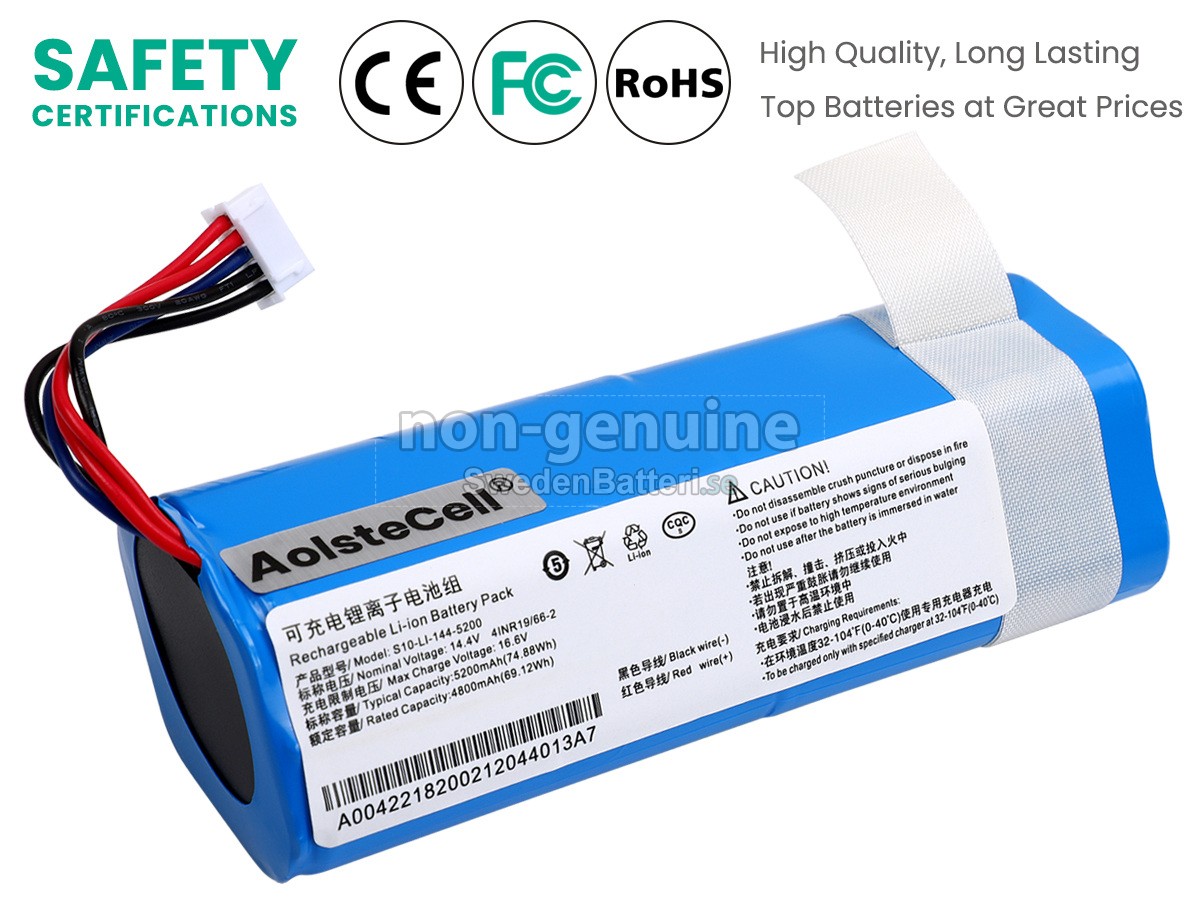 batteri till Ecovacs DEEBOT T8+