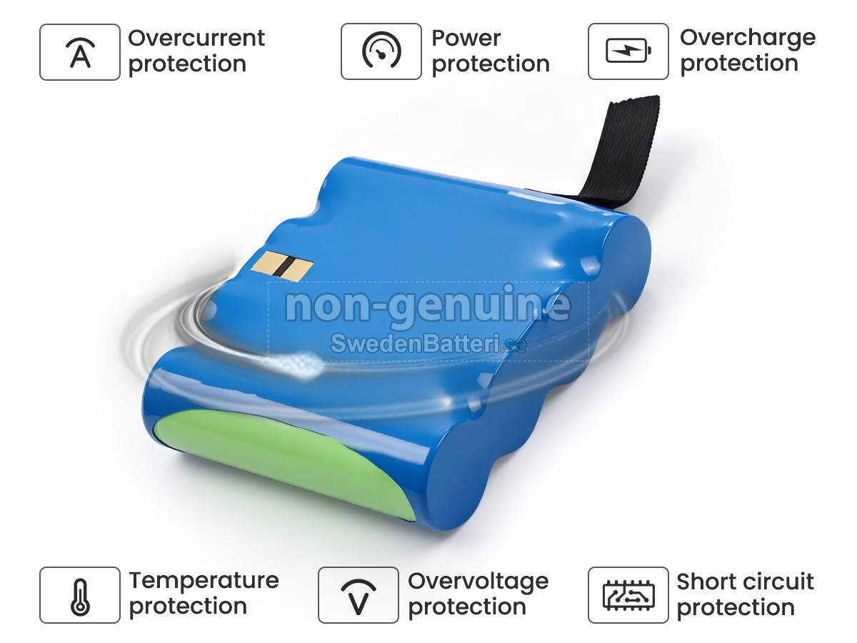 batteri till EDAN H100B