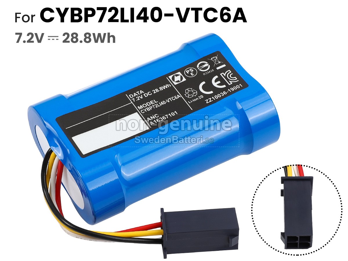 batteri till Electrolux PI92-6DGM