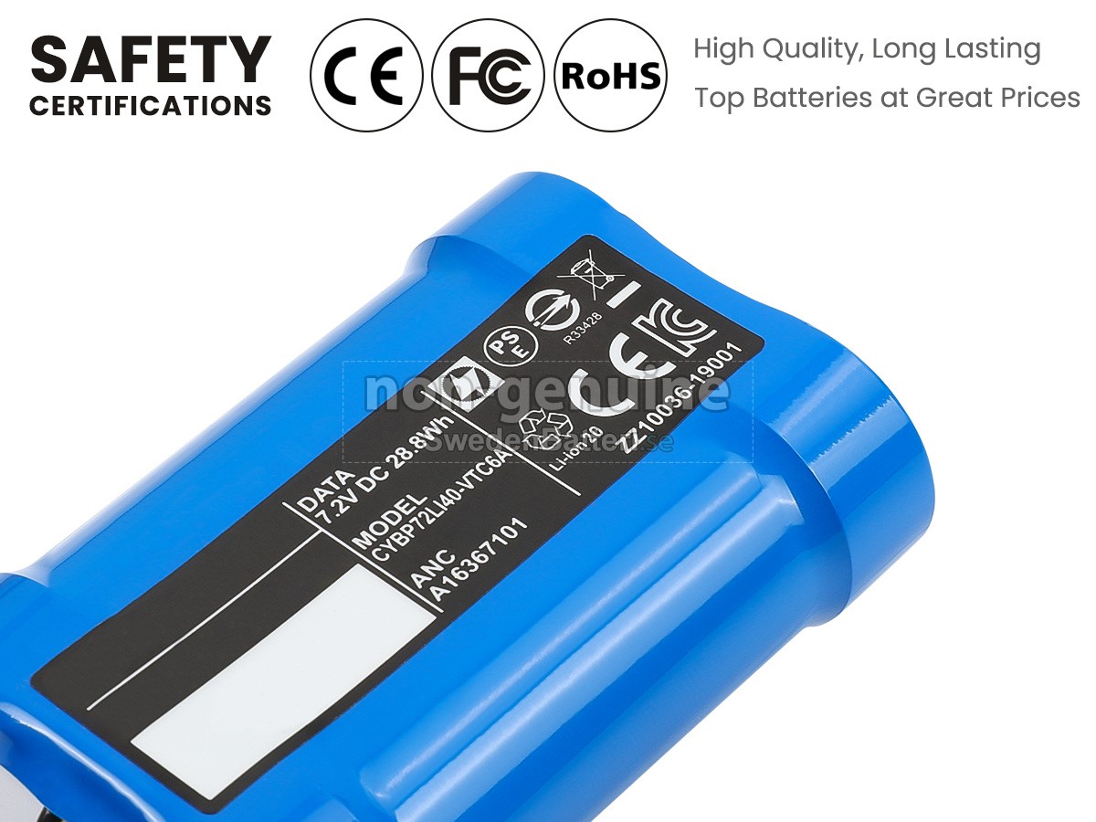 batteri till Electrolux PI92-6DGM