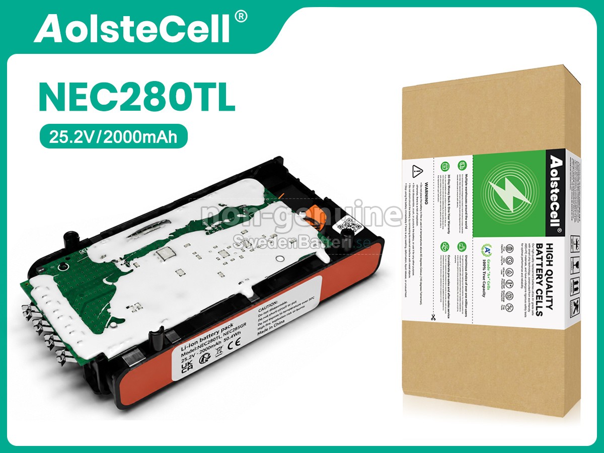 batteri till Eureka NEC280TL