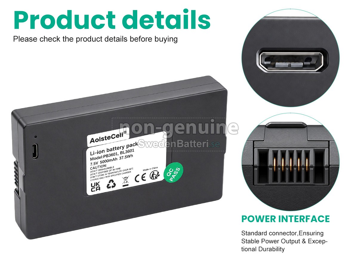 batteri till Ezviz BL3601