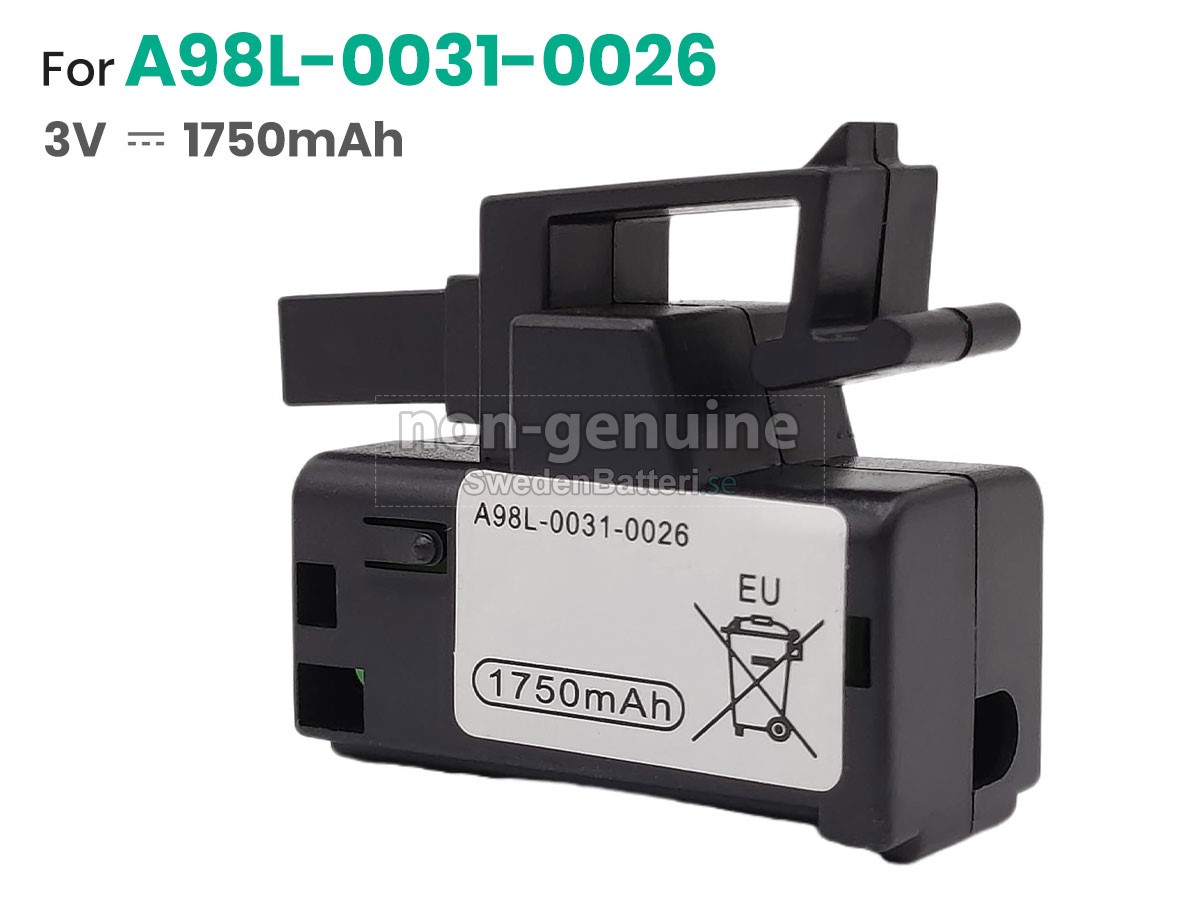 batteri till Fanuc A98L-0031-0026