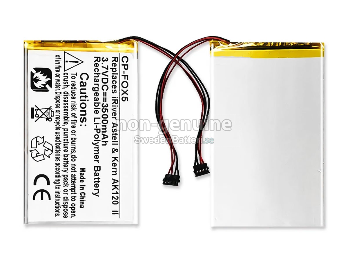 batteri till Fiio X5