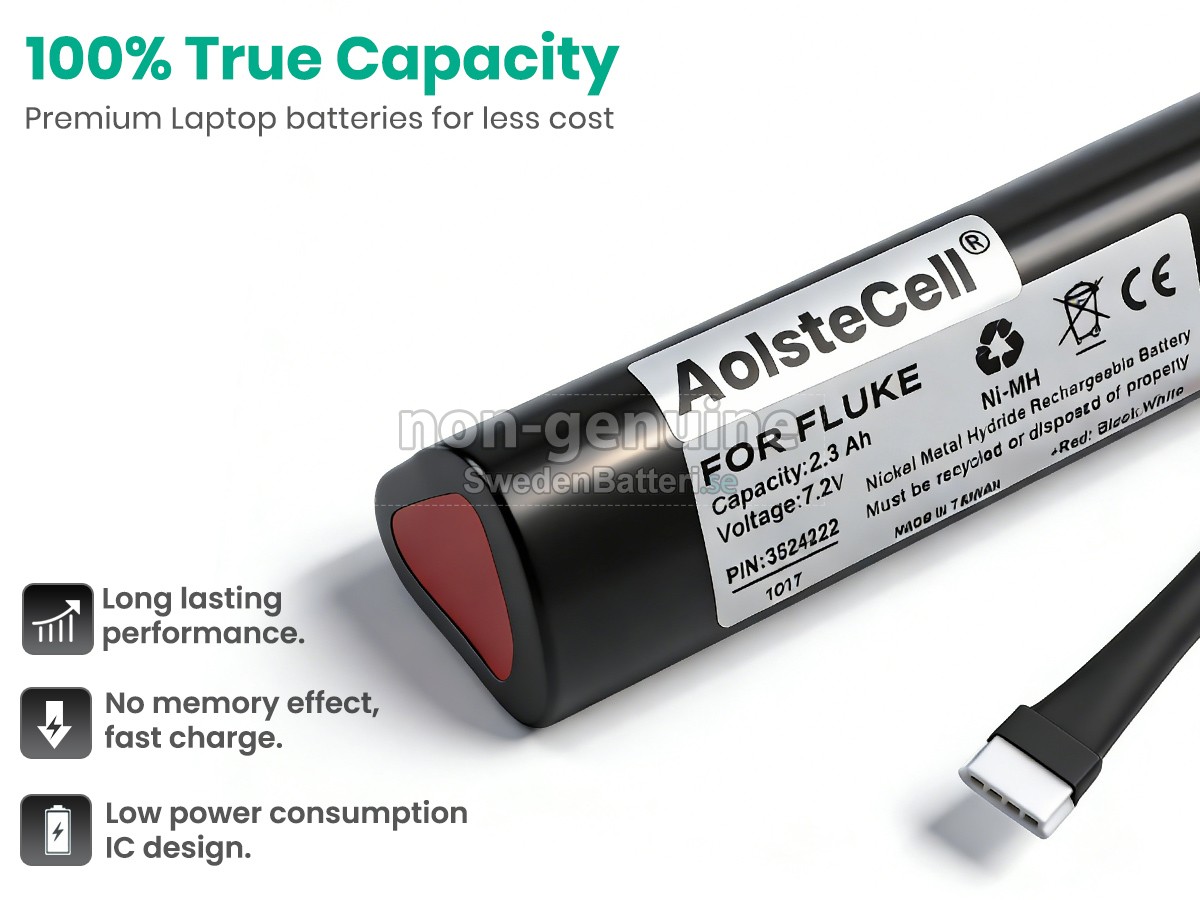 batteri till FLUKE 3524222