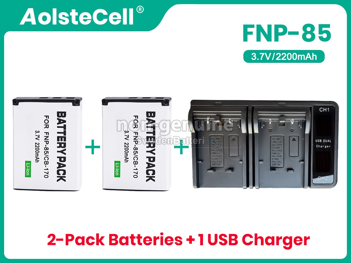 batteri till Fujifilm FINEPIX S1
