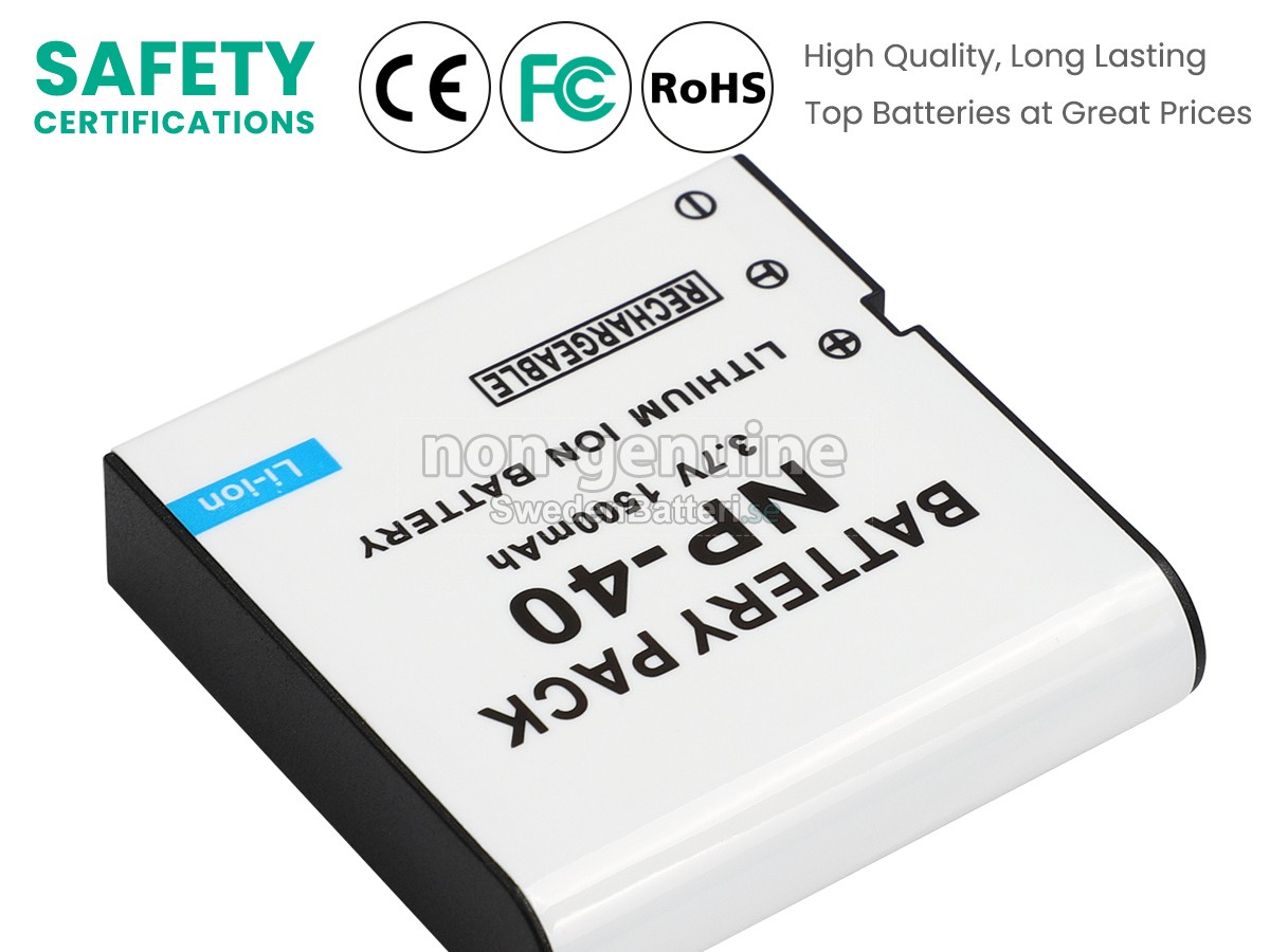 batteri till Fujifilm FNP-40