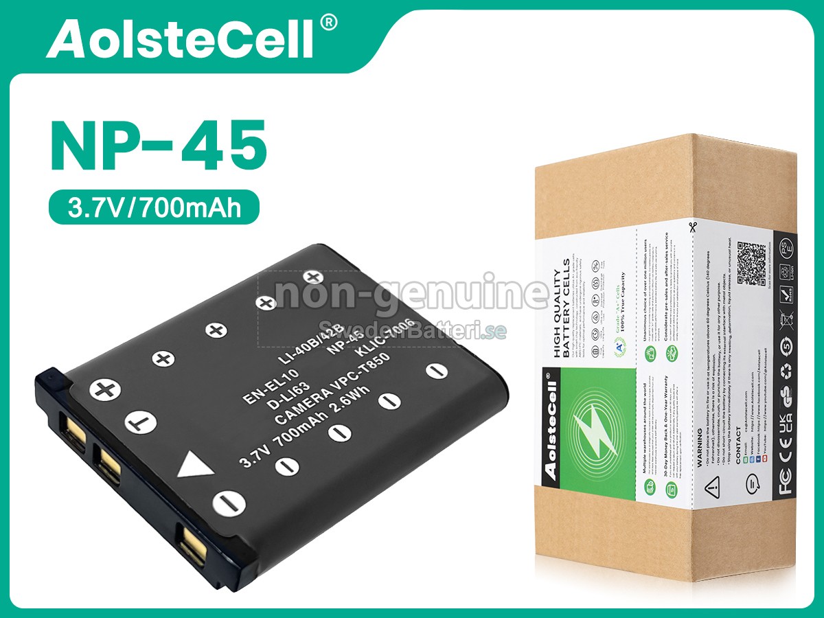 batteri till Fujifilm FINEPIX JX530