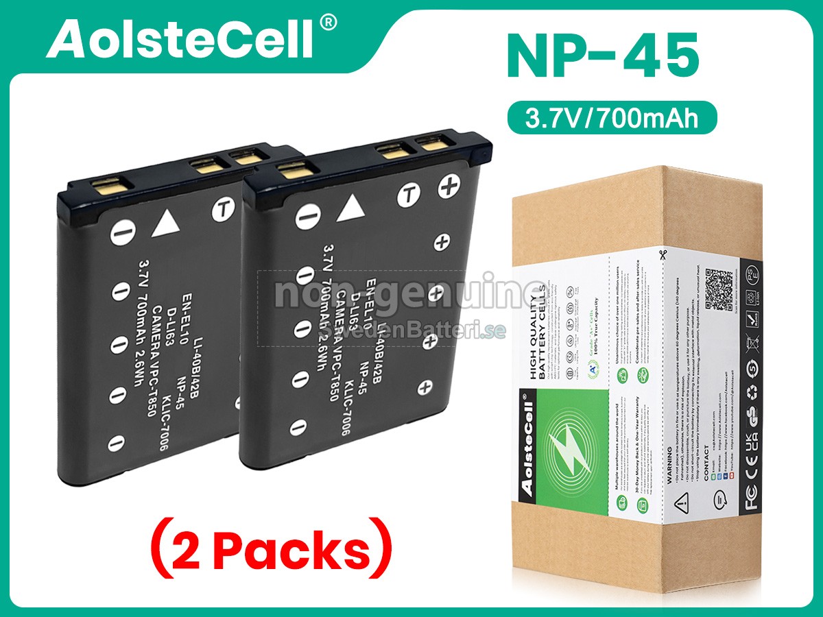 batteri till Fujifilm FINEPIX JX530