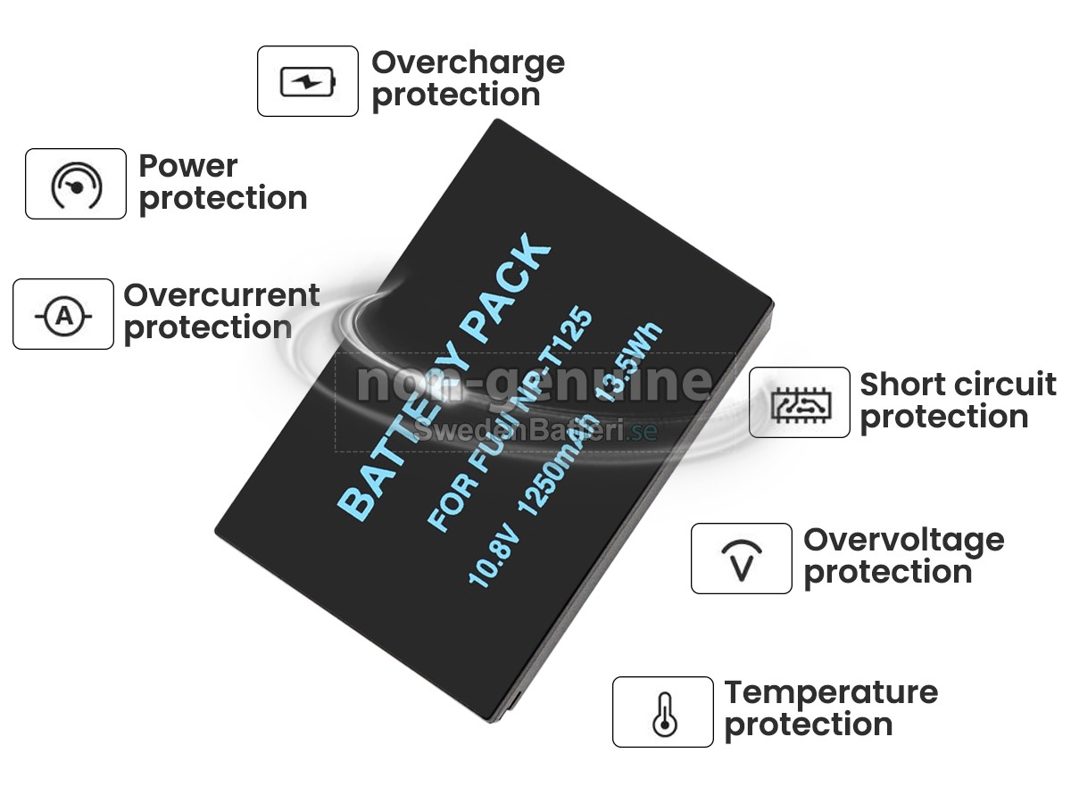 batteri till Fujifilm NP-T125
