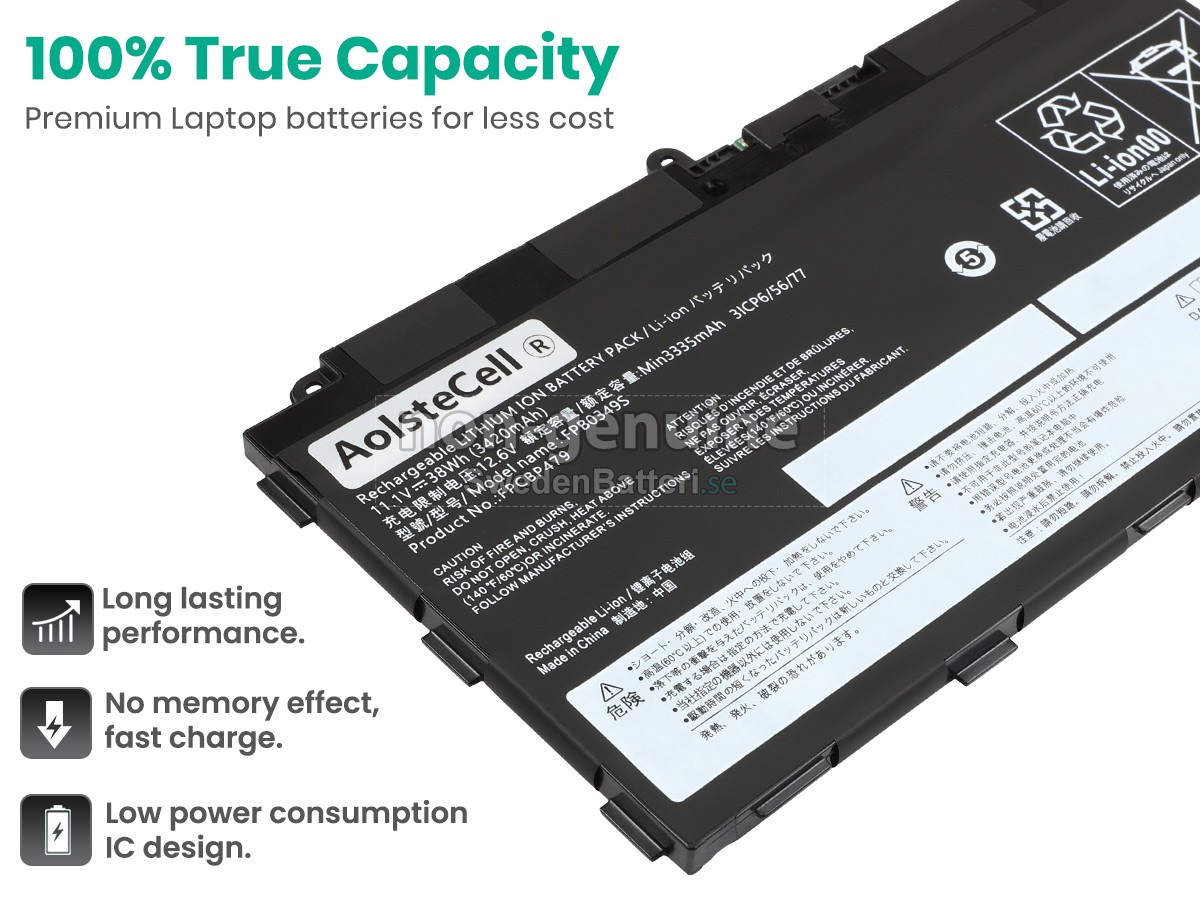 batteri till Fujitsu FPB0349S