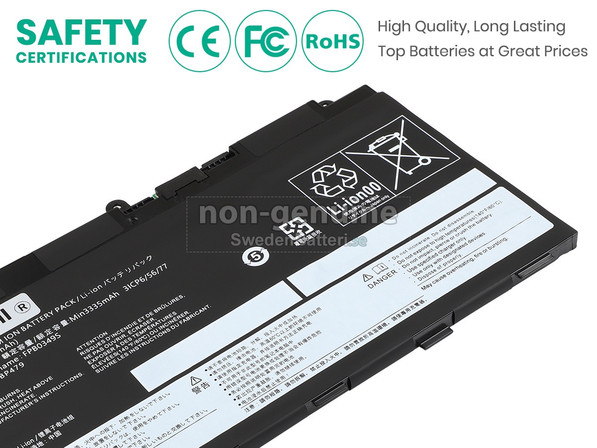 batteri till Fujitsu FPB0349S