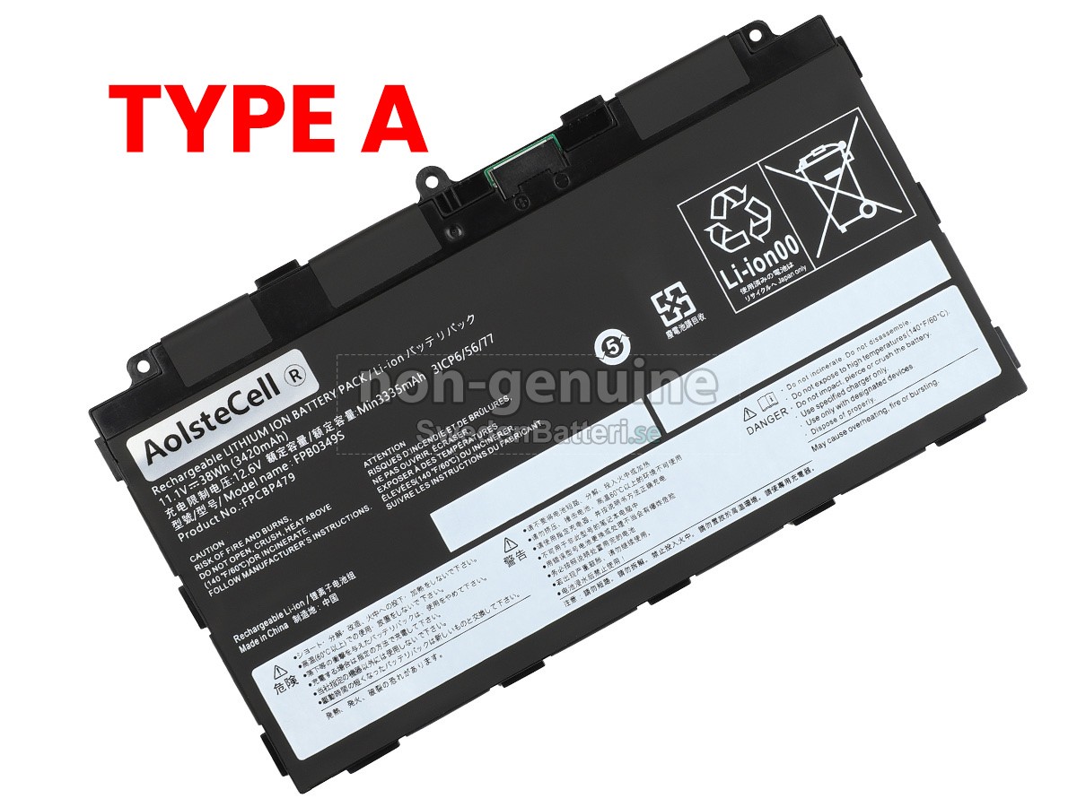 batteri till Fujitsu FPB0349S