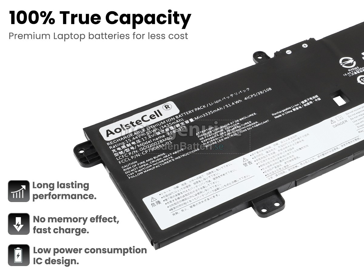 batteri till Fujitsu GC020028M00