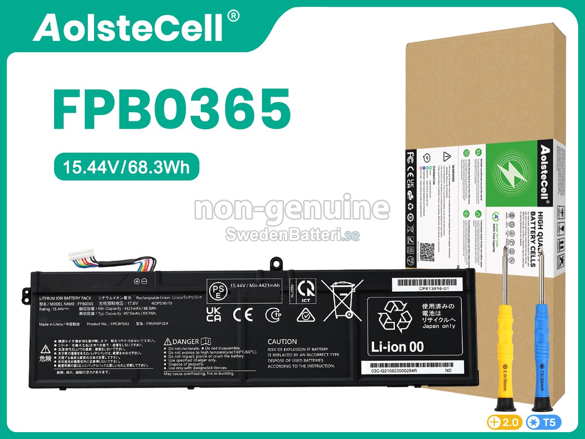 batteri till Fujitsu FPB0365