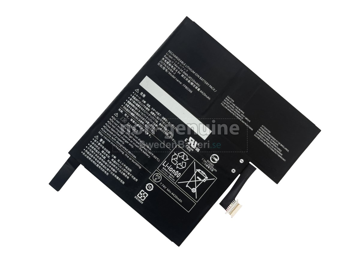 batteri till Fujitsu Stylistic R726-0M871PDE