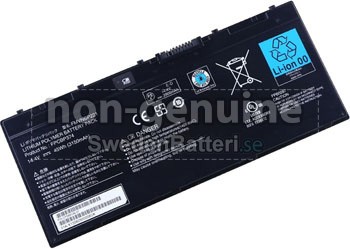 45Wh Fujitsu QUATTRO Q702 laptop batteri från Sverige