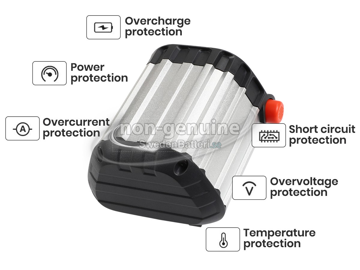 batteri till Gardena 9825-20