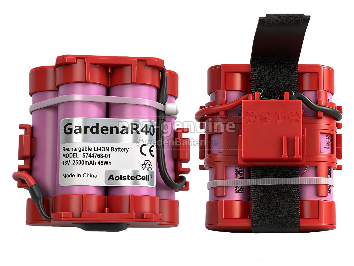 batteri till Gardena R40