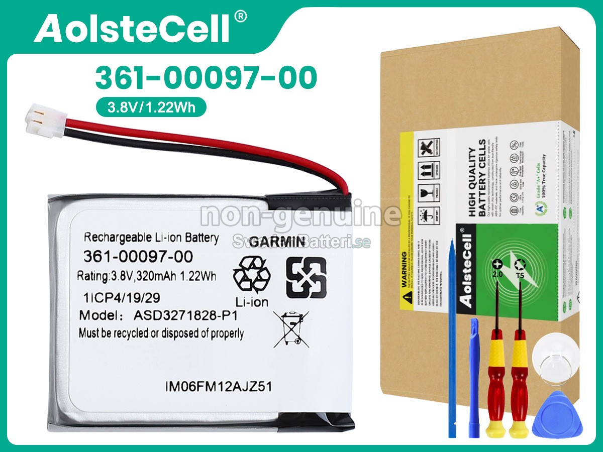 batteri till Garmin 361-00097-00