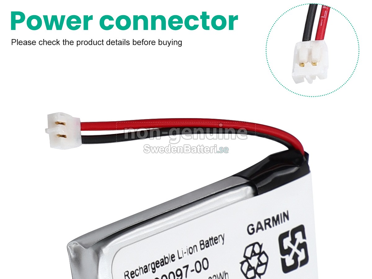 batteri till Garmin 361-00097-00