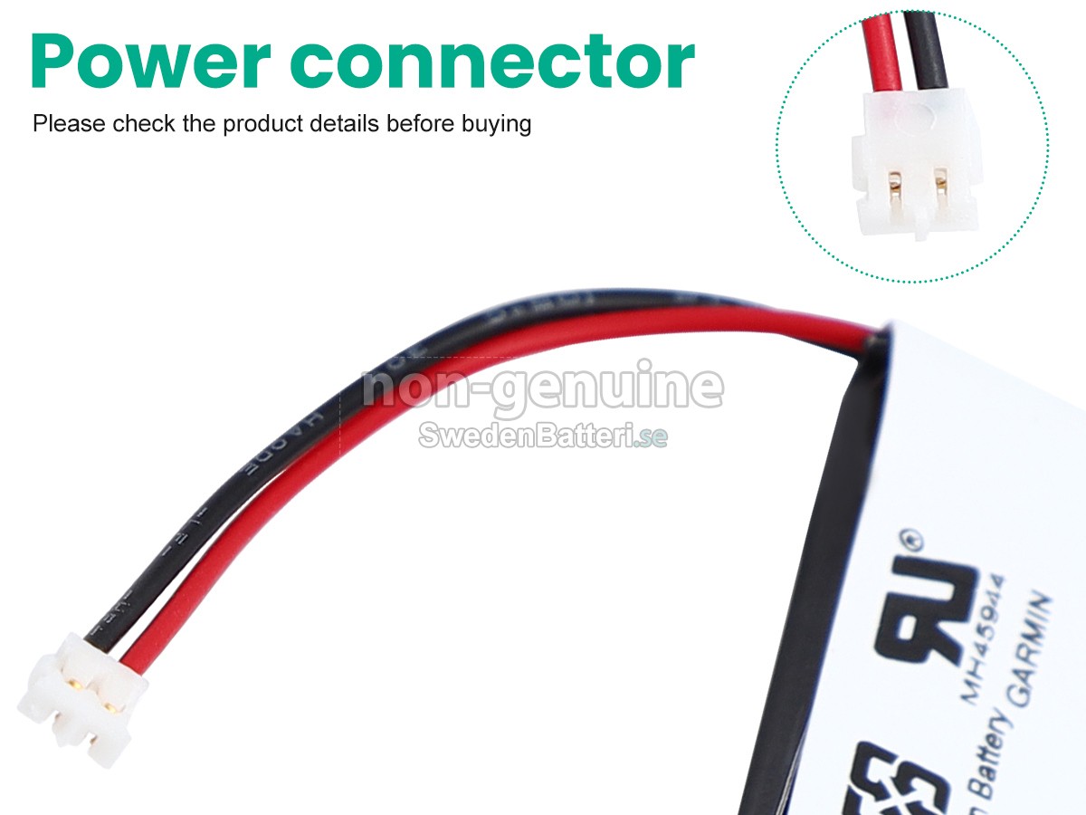 batteri till Garmin 361-00098-00
