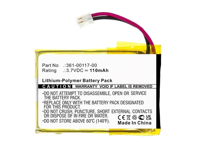 Batteri till  Garmin Approach S40