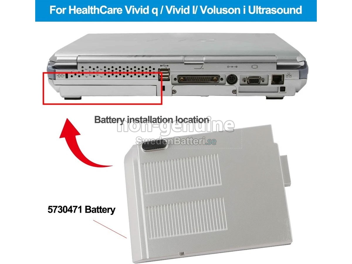 batteri till GE 5730471