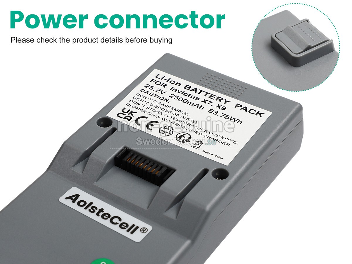 batteri till Genius 101904370