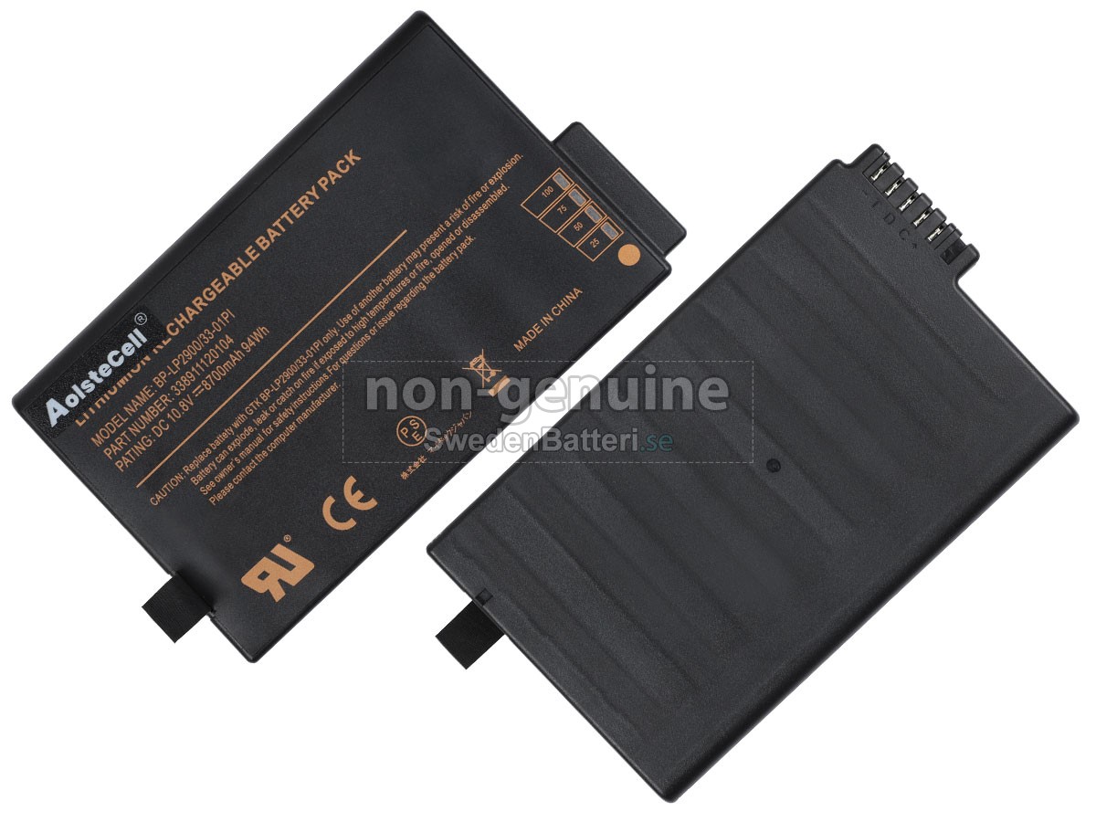 batteri till Getac DR202