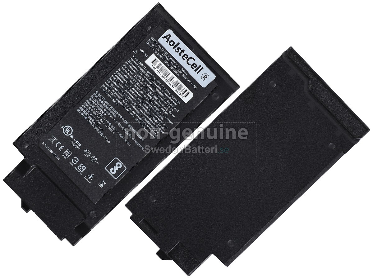 batteri till Getac S410 SEMI-RUGGED