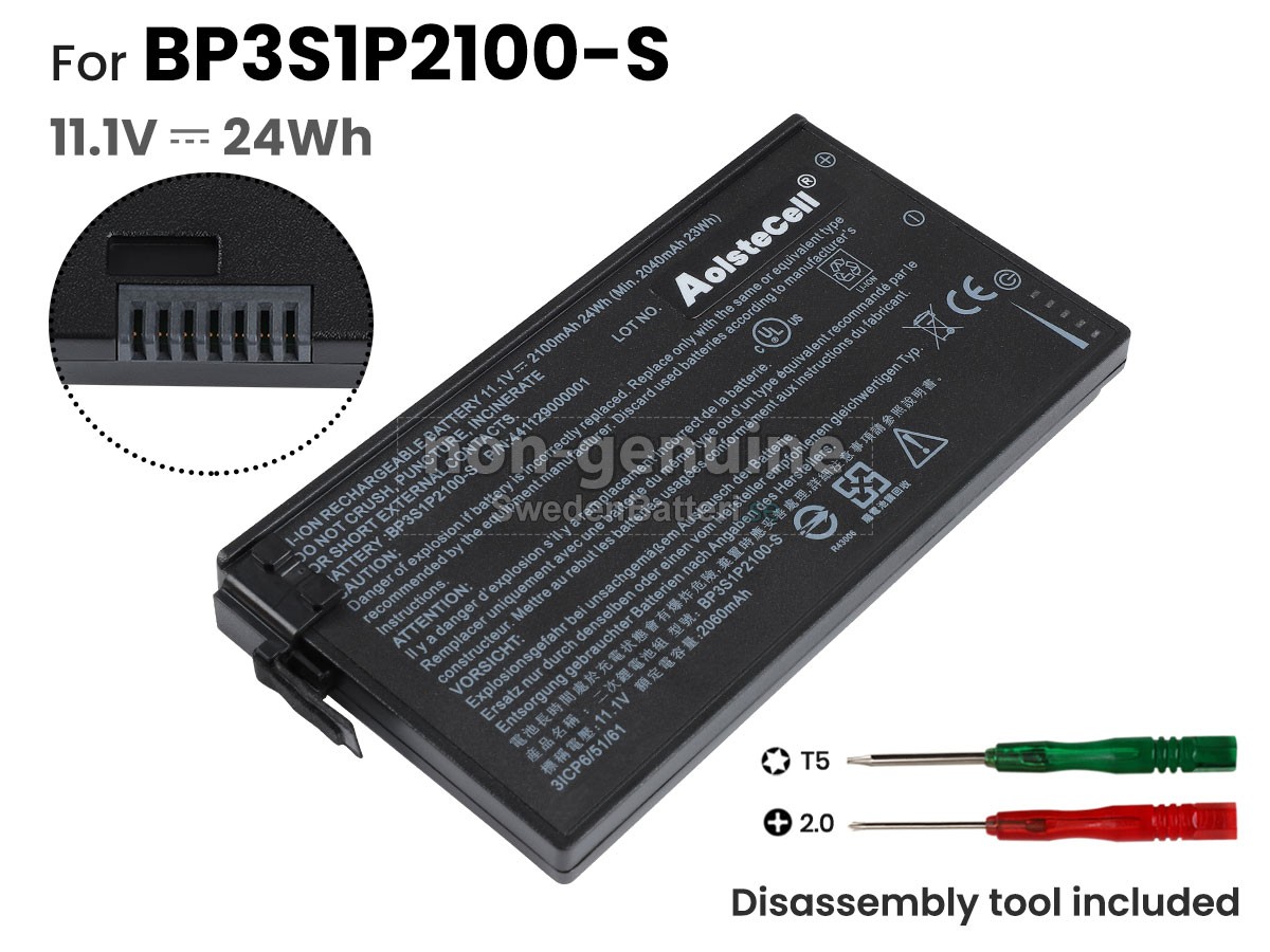 batteri till Getac V110 RUGGED TABLET