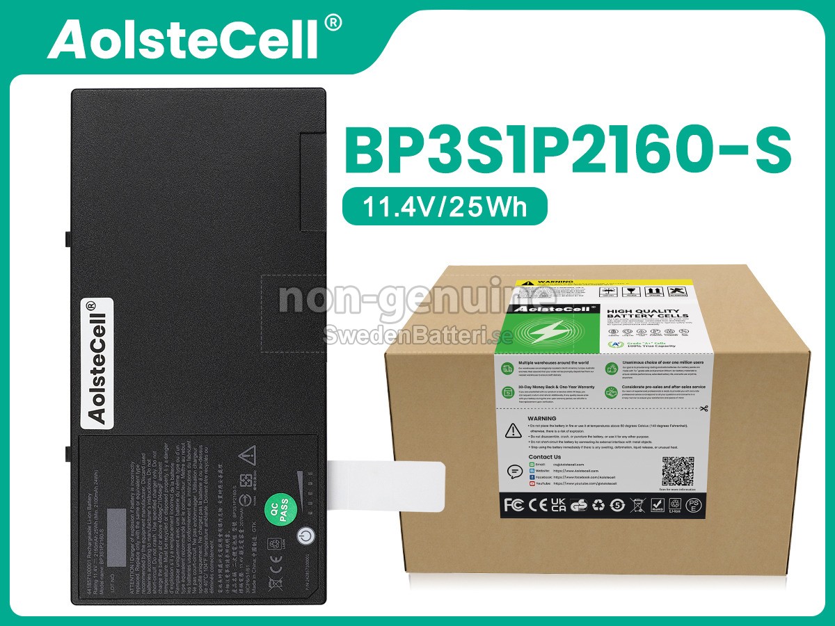 batteri till Getac BP3S1P2160-S