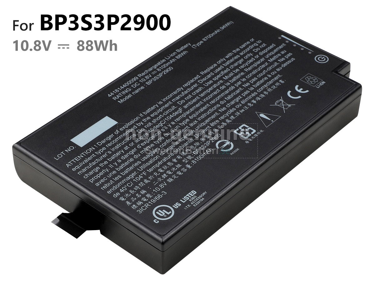 batteri till Getac B300 G6