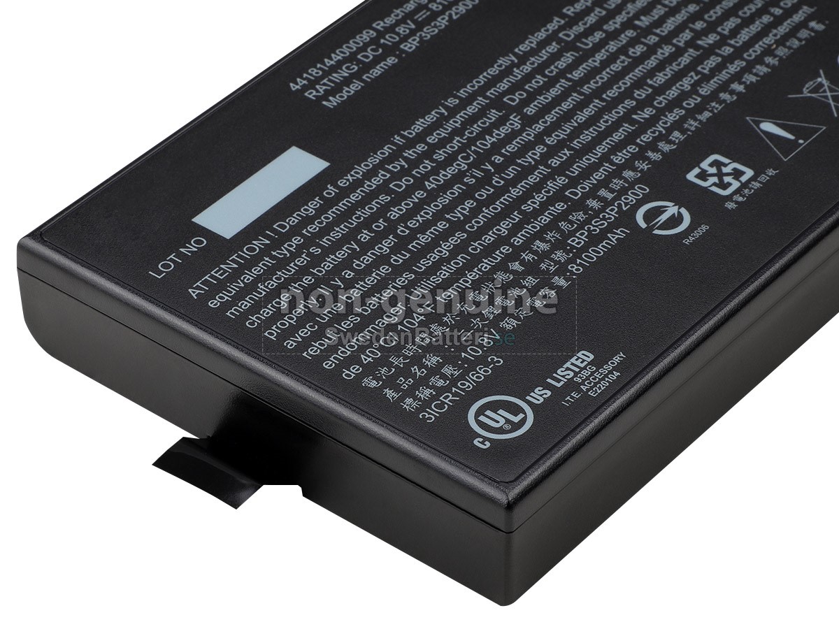 batteri till Getac B300 G6