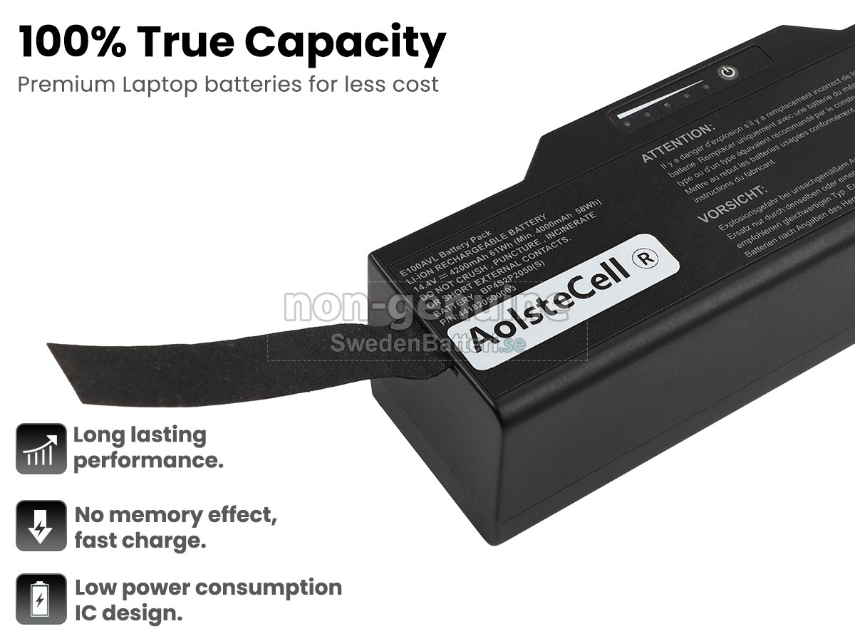 batteri till Getac E100AVL