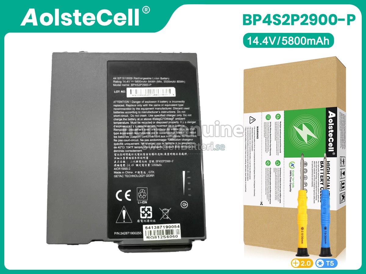batteri till Getac 441871910009
