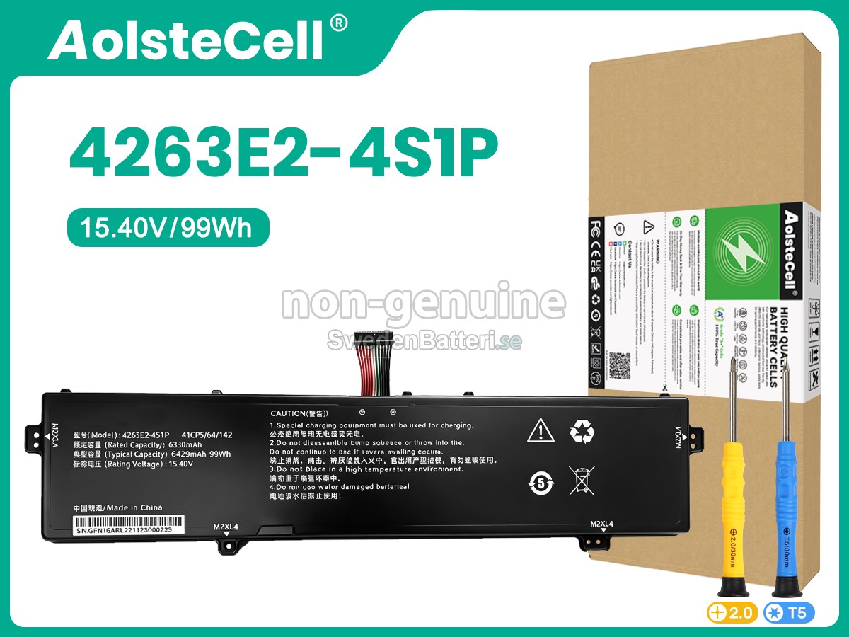 batteri till Gigabyte 4263E2-4S1P