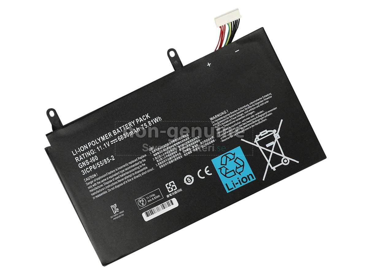 batteri till Gigabyte P35X V6-PC4K4D