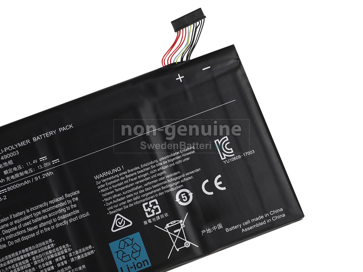 batteri till Gigabyte P56XT V7