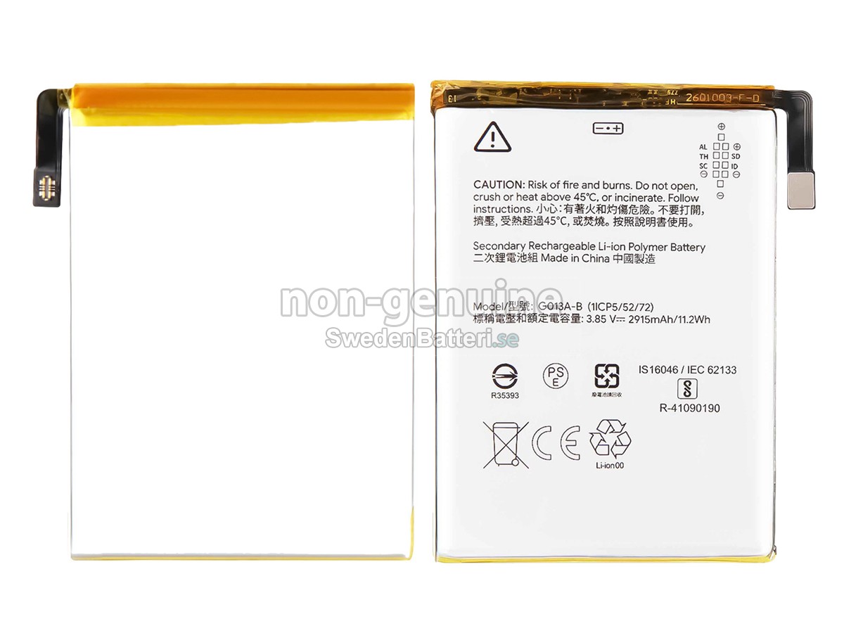 batteri till Google PIXEL 3