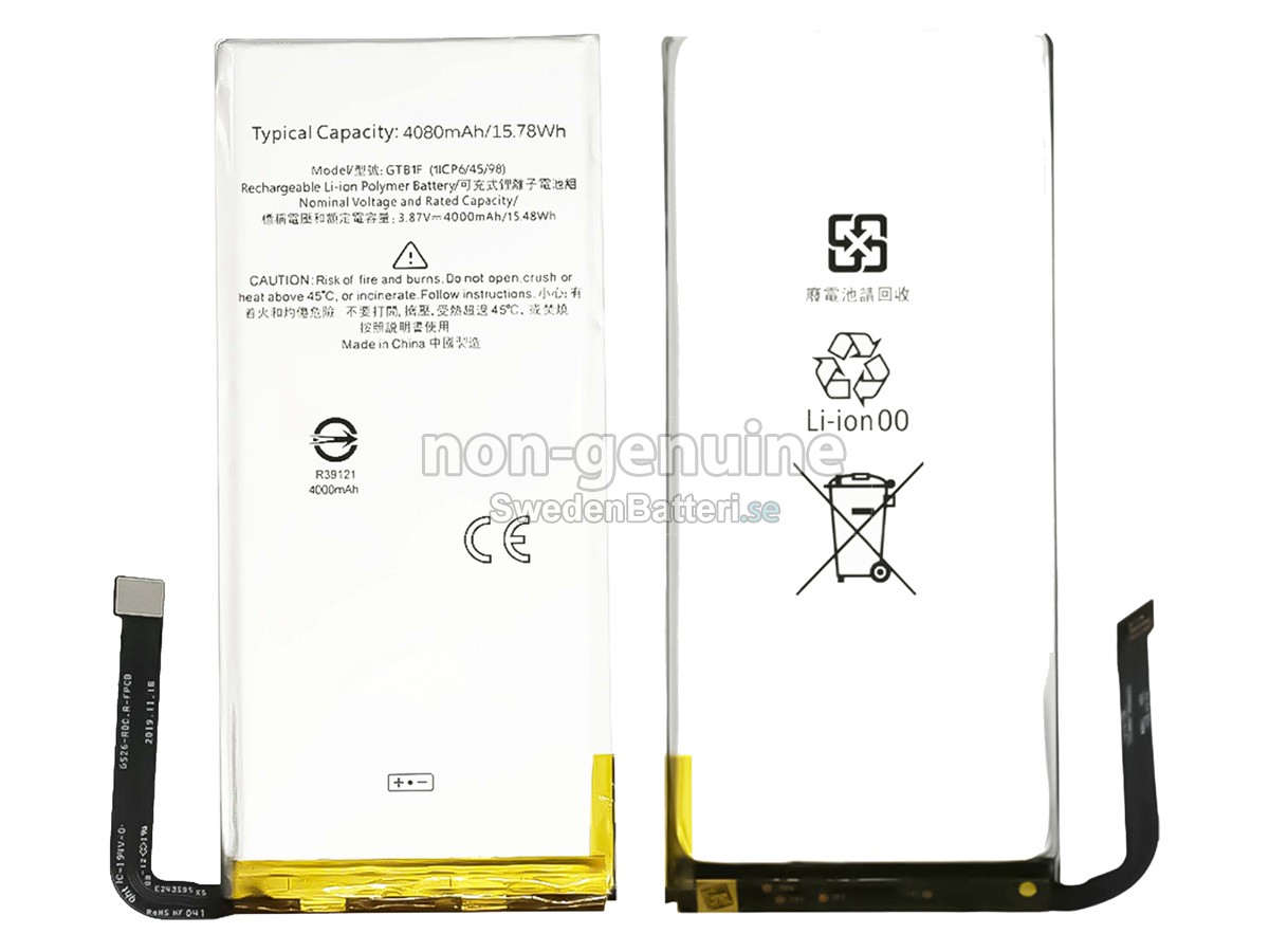 batteri till Google GTB1F