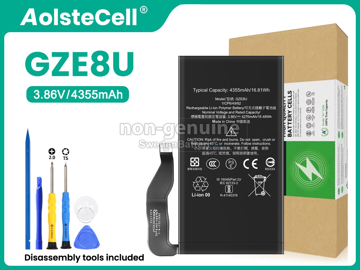 batteri till Google GZE8U