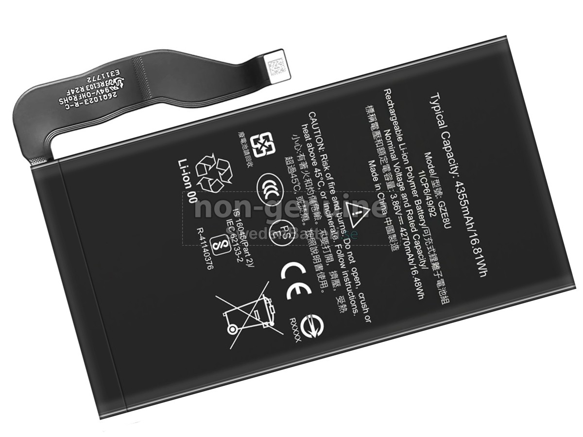 batteri till Google GZE8U