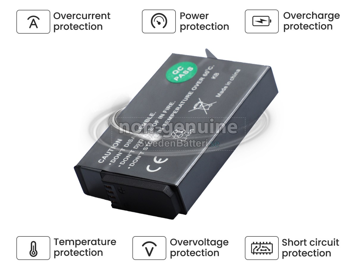 batteri till GoPro SBDC1B