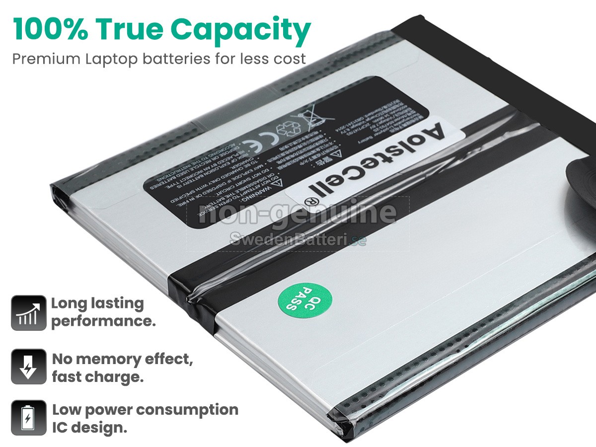 batteri till GPD 654793-2S