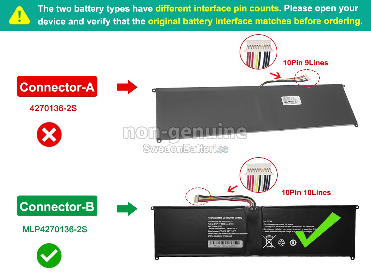 batteri till Haier S15 PRO