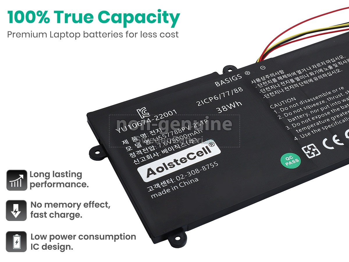 batteri till Haier GW1409U-PC