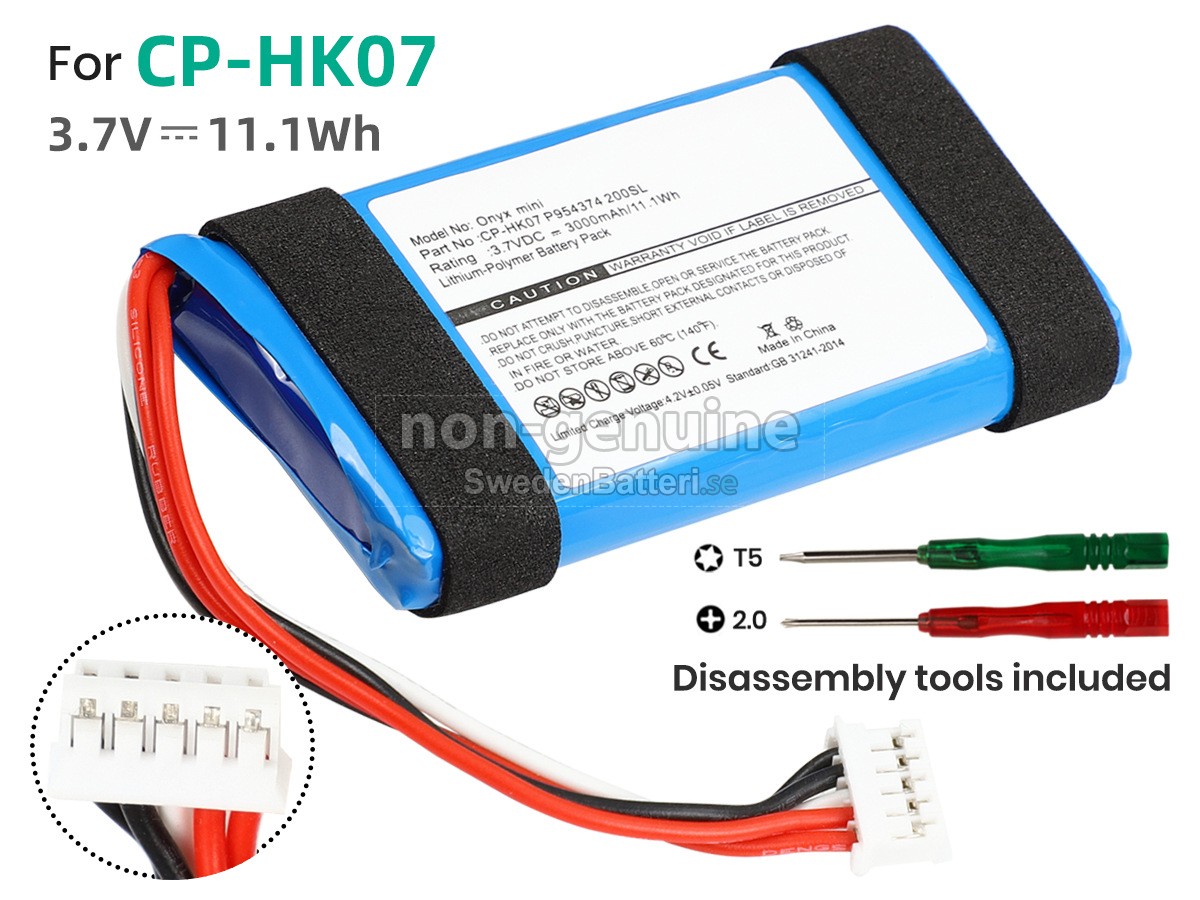 batteri till Harman Kardon P954374