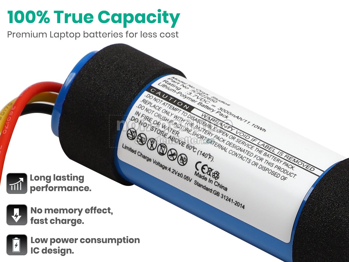 batteri till Harman Kardon ICR22650